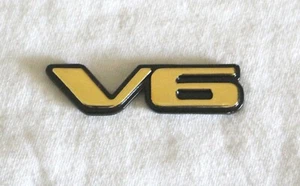 1999 - 2005 Pontiac Grand Am ""v6" emblema chapado en oro 24 k - 22658813 - Imagen 1 de 2