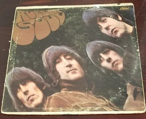 Beatles Rubber Soul LP Record Capitol T 2442 Original Pressing PreOwned - Picture 1 of 4
