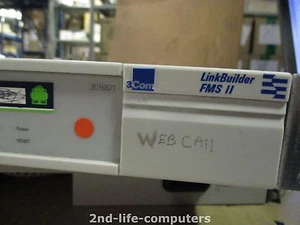 3Com 3C16671 LinkBuilder FMS Network Ethernet Hub 24 Port 10/100 Base-T - Photo 1/2