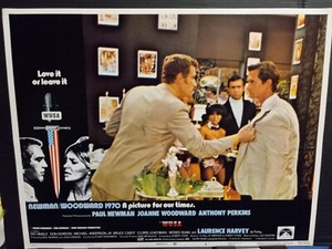 Lobby Card 1970 WUSA Tony Perkins assassin grabbed by Wayne Rogers
