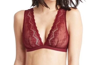 Gap Body Plunge Bralette Carmenere Sz. Extra Small NWT - Picture 1 of 1