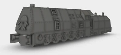 Panzerlok BR-57 WW2 Bausatz Kit 3D Druck 1:160 - 1:72 - Bild 1 von 4
