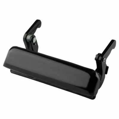 NEW Rear Tailgate Handle Smooth BLACK for 1987-1996 Ford F150 F250 F350 Truck - Image 1 of 4