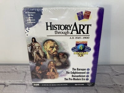 BRAND NEW History Through Art AD 1545-1900 4 CD ROM Plug & Play Module - Image 1 of 4