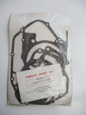 Juego completo de juntas vintage NOS - Importado Southwest - Honda CA160 CB160 CL160 Foto 1 de 4
