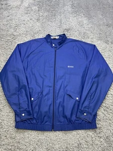 Vtg Converse Track Jacket Men Large Harrington Bomber Windbreaker Made In USA - Picture 1 of 10