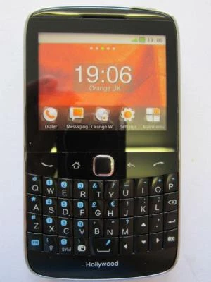 Orange Hollywood Blackberry Shop Display Dummy Kids Toy Mobile Joke Phone - Image 1 of 3