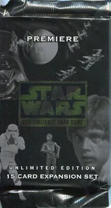 Star Wars CCG Premiere White Border Factory Sealed Hobby Pack x10 - Picture 1 of 1