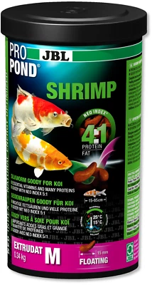 JBL ProPond 1L = 0,34kg Shrimp M - Leckerbissen, Goody  für KOI  - Bild 1 von 2