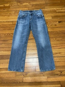 Rock & Republic Mens Relaxed Straight Jeans Size 30x30 Blue Cotton Denim Pants - Picture 1 of 6