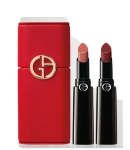 Just In Time For Easter & Mother’s Day! Giorgio Armani Lipstick Case & 2Lipstick - Picture 1 of 3