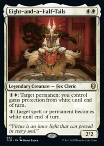 [1x] Eight-and-a-Half-Tails Near Mint, English Commander Legends: Battle For Bal - Picture 1 of 1