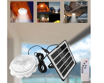 TSUINZ 60W Solar Ceiling Light Indoor Hallway LED Light Waterproof With Remote Control