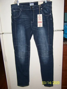NWT OTB One Tough Brand Men's Stretch 40(39) x 33 Flat Front 5 Pocket Jeans - Picture 1 of 3