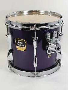 Yamaha Stage Custom 10" Tom - lila Lackierung mit nagelneuen Drumhead - Bild 1 von 15