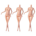 3 Pcs Rotatable Nude Doll Jointed Body Household