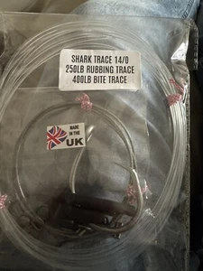 KRAKEN DIY EDELSTAHL DIY SHARK RIG TRACE 18/0 - 400lb Bissspur, 400lb Rub - Bild 1 von 16