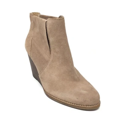Para mujeres NUEVO Jessica Simpson Ciandra Cuña Botines Zapatos Talla 9 Tostado Foto 1 de 4