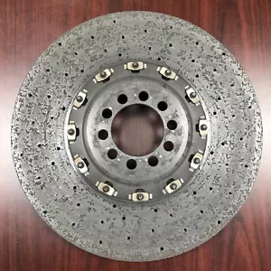 Rotor de freno delantero carbono cerámica OEM 926495 Ferrari 488 Challenge - Imagen 1 de 17