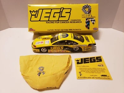 1:24 Jeg Coughlin Jr 2005 Jeg's Cancer Research 道奇 Stratus NHRA 专业库存 — 第 1/4 张图片