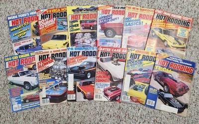 1981 Popular Hot Rodding Magazine  January-December 1981 - Complete Set of 12 - Image 1 of 4