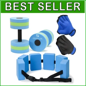 Versatile Aqua Dumbbells - Perfect for Pool Workouts, Rehab & Muscle Strength - Picture 1 of 11