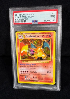Pokemon 2016 Charizard Holo XY Evolutions Rare #11 LV.76 PSA 6 HOLO RARE - Image 1 of 4