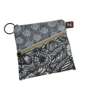 MARUCA Roo Pouch Bag Americana Floral Zip Accessory USA Handmade Boho - Picture 1 of 4