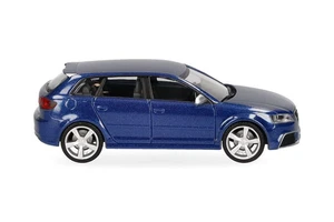 HERPA, AUDI RS3 Sportback blu metallizzato, 1/87,  HER034876-003 - Foto 1 di 5