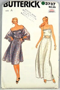 UNCUT Butterick 3737 Kleid, Gürtel und Schal, Brustweite 30,5-32,5 - Bild 1 von 2