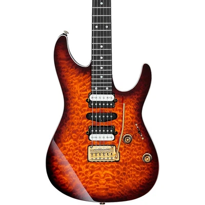Guitarra Eléctrica Premium Ibanez AZ47P1Q Dragon Eye Burst Foto 1 de 4