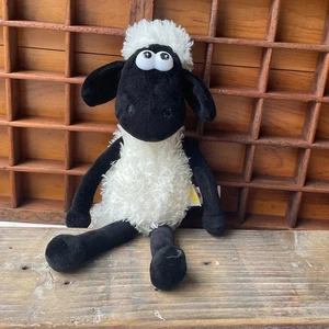 Shaun the Sheep Plush Wallace & Gromit Soft Beanie Toy Aardman by Aurora 11" - Picture 1 of 9