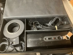 Vintage UNITRON RL80 Ring Light with case 120-240V Made In Japan UNTESTED - Picture 1 of 10