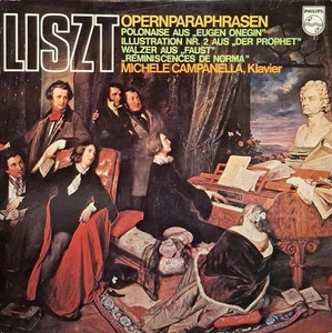 Liszt – Opera Paraphrases / Michele Campanella - LP - Picture 1 of 3