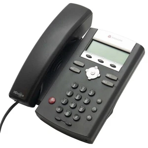 Polycom IP 335 Téléphone Lan IP Poe Voip Sip Gigabit Entreprise Bureau Duplex - Afbeelding 1 van 4
