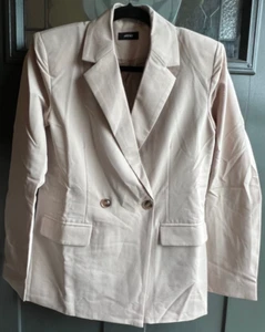 Artfree - Khaki Lined two Button Blazer W/Pockets - Ladies Size XS - NWT - Picture 1 of 7