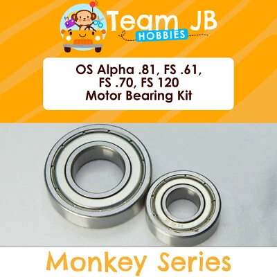 OS Alpha .81, FS .61, FS .70, FS 120 - Engine / Motor Bearings Kit - Image 1 of 2