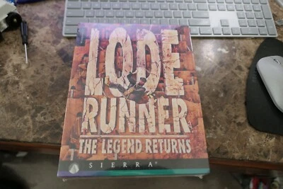 LODE RUNNER: THE LEGEND RETURNS - (PC, CD-ROM, 1994) - SIERRA - BIG BOX - NEW - Image 1 of 4