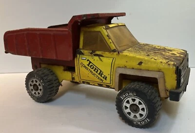 Camioneta de volteo vintage TONKA Chevy construcción pickup acero prensado Foto 1 de 4