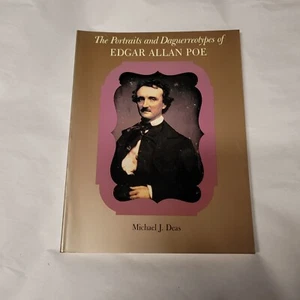 Portraits Daguerreotypes Edgar Allan Poe Book Michael Deas 1989 - Picture 1 of 7