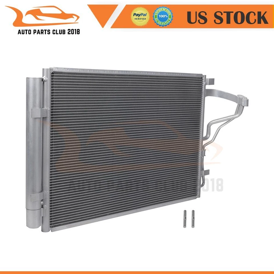 Fits 4519 Aluminum AC Condenser For 2015-2018 Kia Forte/Forte Koup/Forte5 Foto 1 de 4