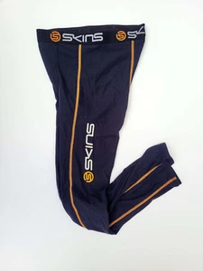 Skins Unisex Black Leggings Pants Size M - Picture 1 of 6