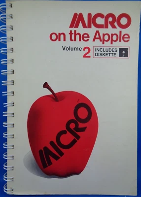 APPLE II -- MICRO ON THE APPLE 2 (MICRO INC. - BOOK & DISK) - Bild 1 von 3