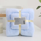 Luxury Soft Comfortable Bath Towel Face Towel Set High Absorption Coral Fleece