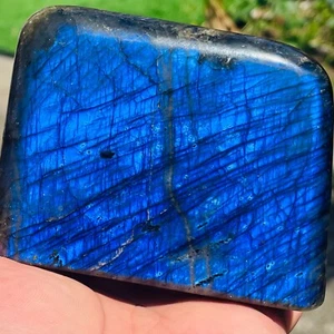 789g Esemplare Naturale Labradorite Blu Forma Libera Guarigione - Foto 1 di 12
