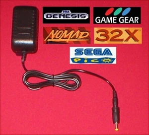 AC Adapter Power Supply for the Sega Genesis 2 & 3 32X Nomad Pico Game Gear NEW - Picture 1 of 2