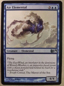 Carta Magic The Gathering MTG "AIR ELEMENTAL" Magic 2010 42/249 SPEDIZIONE GRATUITA! - Foto 1 di 2