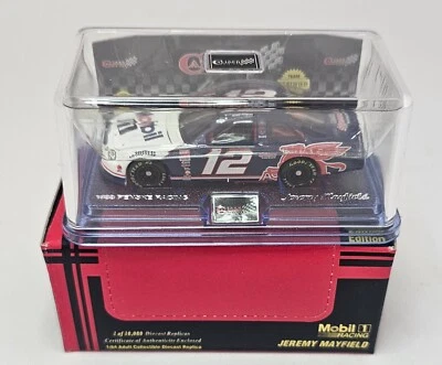 1999 TEAM CALIBER 1/64 JEREMY MAYFIELD #12 MOBIL 1 PENSKE RACING FORD TAURUS - Image 1 of 4