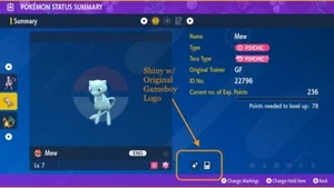 Pokemon Home Shiny Mew (1 Individual Trade) Legit Shiny Spiel Freak Nintendo - Bild 1 von 9