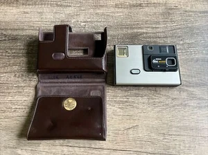 Vintage Eastman Kodak Disc Camera Disc 4000 Kodak Disc Branded Leather Case - Picture 1 of 4